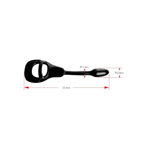 Perfect Fit Armour Tug Lock Small czarny - system intymny 2w1 Perfect Fit Armour Tug Lock Small czarny - system intymny 2w1