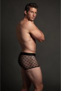 Allure Star Boxer L/XL siateczkowane bokserki męskie czarne