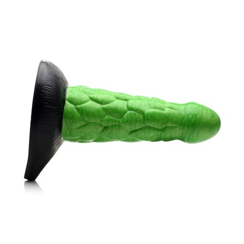 XR Brands Creature Cocks model gadzi silikonowy zielony z przyssawką XR Brands Creature Cocks model gadzi silikonowy zielony z przyssawką