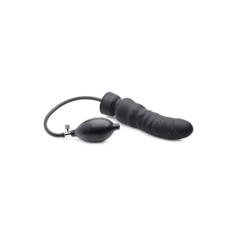 XR Brands Dick-Spand silikonowa pompowana forma anatomiczna czarna XR Brands Dick-Spand silikonowa pompowana forma anatomiczna czarna