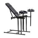XR Brands Krzesło Bondage Regulowane, Wytrzymała Konstrukcja 199kg