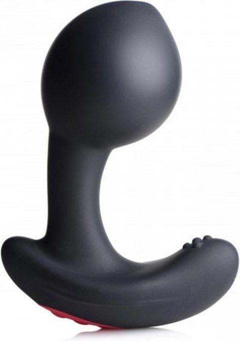 XR Brands Master Series Nadmuchiwany Wibrujący Korek Silikonowy Prostaty XR Brands Master Series Nadmuchiwany Wibrujący Korek Silikonowy Prostaty