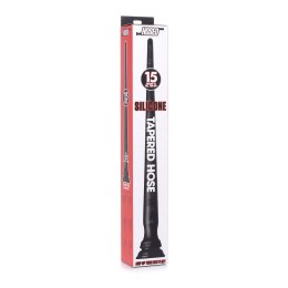 XR Brands Stożkowy Wąż Silikonowy ze Strukturą 38 cm, Przyssawka