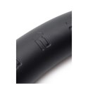 XR Brands Stożkowy Wąż Silikonowy ze Strukturą 38 cm, Przyssawka