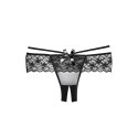 Allure Angel majtki z transparentnej koronki z otwartym krojem S/M
