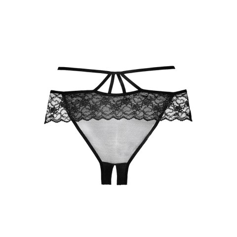 Allure Angel majtki z transparentnej koronki z otwartym krojem S/M Allure Angel majtki z transparentnej koronki z otwartym krojem S/M