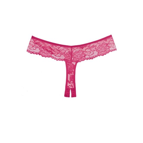 Allure Chiqui Love stringi damskie z koronką bez części dolnej czarne Allure Chiqui Love stringi damskie z koronką bez części dolnej czarne