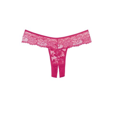 Allure Chiqui Love stringi damskie z koronką bez części dolnej czarne Allure Chiqui Love stringi damskie z koronką bez części dolnej czarne