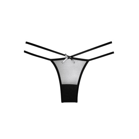 Allure Naughty Vanilla majtki z paskami i wycięciem, beżowe S/M Allure Naughty Vanilla majtki z paskami i wycięciem, beżowe S/M
