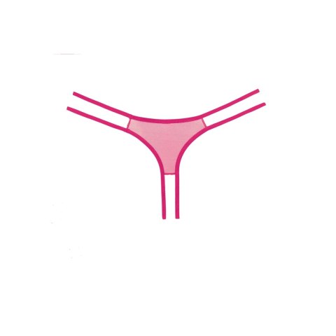 Allure Sweet Honey majtki koronkowe z siateczką, wycięcie peekaboo, S/M Allure Sweet Honey majtki koronkowe z siateczką, wycięcie peekaboo, S/M