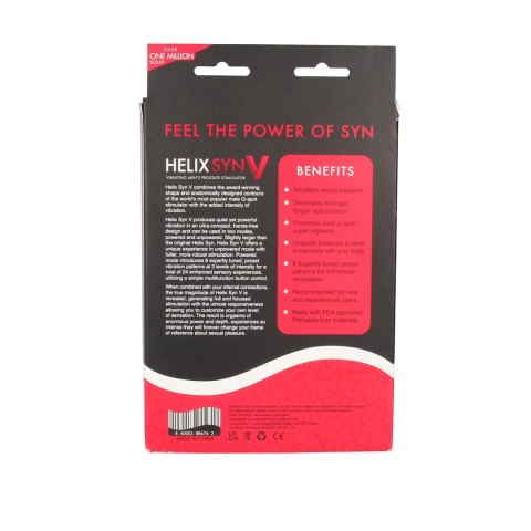 Aneros Helix Syn V - wibrujący masażer punktu P, silikonowy, USB Aneros Helix Syn V - wibrujący masażer punktu P, silikonowy, USB