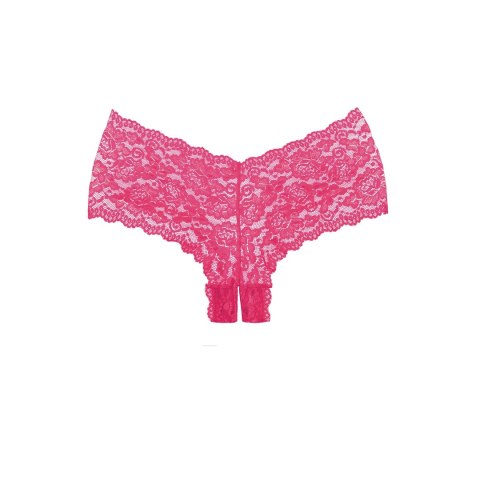 Coquette Candy Apple Allure szorty koronkowe z otwartym krojem czerwone Coquette Candy Apple Allure szorty koronkowe z otwartym krojem czerwone