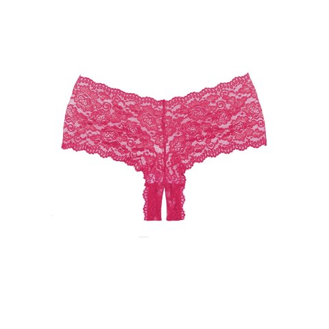 Coquette Candy Apple Allure szorty koronkowe z otwartym krojem czerwone Coquette Candy Apple Allure szorty koronkowe z otwartym krojem czerwone