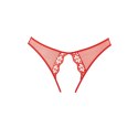 Coquette Mirabelle Allure majtki siateczkowe z koronką i wycięciami