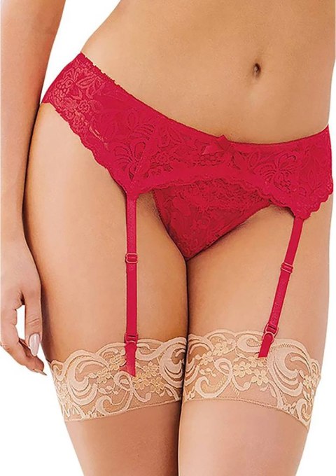 Dreamgirl Pas do pończoch czarny elegancki regulowany Dreamgirl Pas do pończoch czarny elegancki regulowany