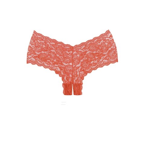 Leg Avenue Candy Apple Allure koronkowe szorty z otwartym krokiem Leg Avenue Candy Apple Allure koronkowe szorty z otwartym krokiem
