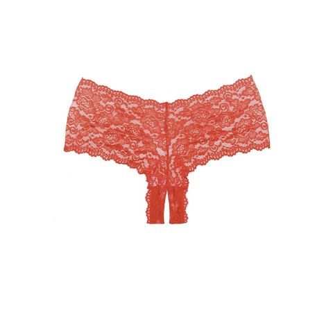 Leg Avenue Candy Apple Allure koronkowe szorty z otwartym krokiem Leg Avenue Candy Apple Allure koronkowe szorty z otwartym krokiem