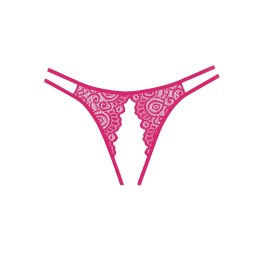 Leg Avenue Lovestruck Allure koronkowe majtki z ozdobnym tyłem, czarne