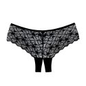Leg Avenue Sweetheart Allure majtki z koronką i otwartym krojem