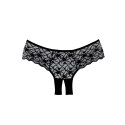 Leg Avenue Sweetheart Allure majtki z koronką i otwartym krojem
