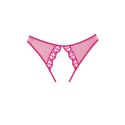 Obsessive Mirabelle Allure figi z siateczką i koronką czarne M