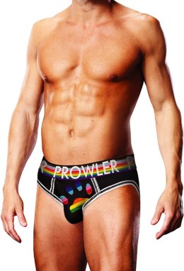 Prowler Figi Męskie z Otwartym Tyłem PAW XXL Czarny Progress Pride