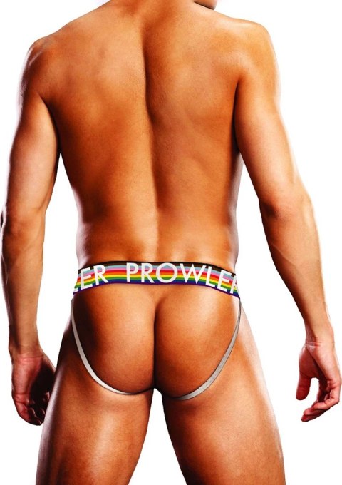 Prowler Majtki męskie Jockstrap Progress Pride czarne M Prowler Majtki męskie Jockstrap Progress Pride czarne M