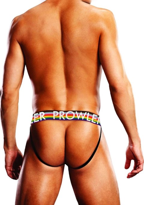 Prowler Paw Jock M - Majtki na paskach z otwartym tyłem, czarne Prowler Paw Jock M - Majtki na paskach z otwartym tyłem, czarne