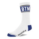 Prowler Skarpety BTM białe z niebieskim akcentem unisex