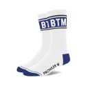 Prowler Skarpety BTM białe z niebieskim akcentem unisex