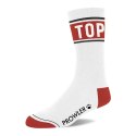 Prowler Skarpety TOP białe z czerwonymi detalami unisex