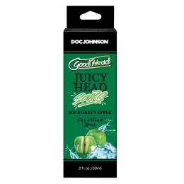 Doc Johnson GoodHead Spray do ust Sour Green Apple 60ml bez cukru