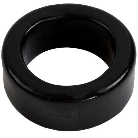 Doc Johnson TitanMen Stretch-To-Fit elastyczny pierścień TPR czarny