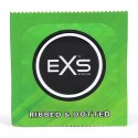 EXS Ribbed & Dotted 3w1 144 szt. prezerwatywy strukturalne 56 mm