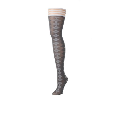 Kix'ies Golf Collection Pończochy Thigh-High Argyle, rozmiar B Kix'ies Golf Collection Pończochy Thigh-High Argyle, rozmiar B