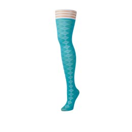 Kix'ies Pończochy Golf Collection Thigh-High Argyle Plus