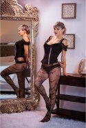Kix'ies Rajstopy Bat Pattern Czarne z Motywem Nietoperza Rozmiar C