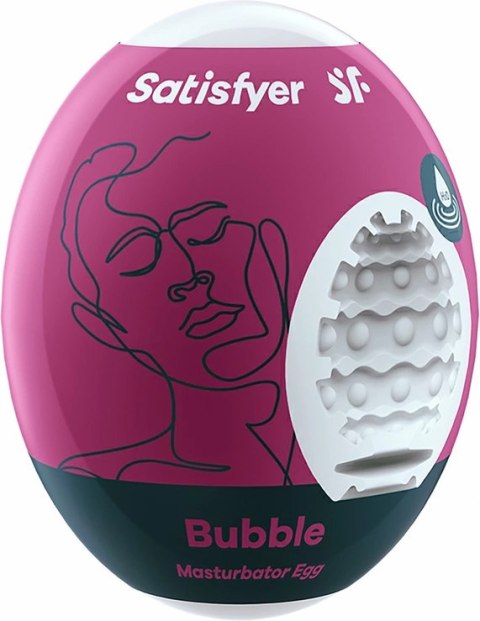 Satisfyer Eggcited Bubble - elastyczna maszyna intymna Hydro-Active TPE Satisfyer Eggcited Bubble - elastyczna maszyna intymna Hydro-Active TPE