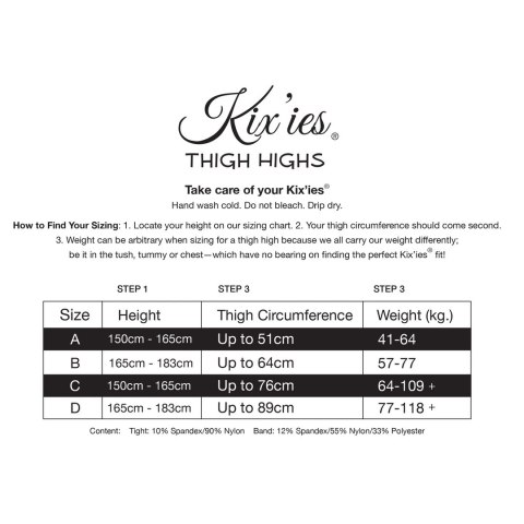 Kix'ies Autumn B - Pończochy samonośne Chocolate Nude Plus Size Kix'ies Autumn B - Pończochy samonośne Chocolate Nude Plus Size