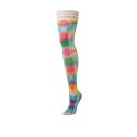 Kix'ies Gilly B Pończochy Tie-Dye Kolorowe Antypoślizgowe