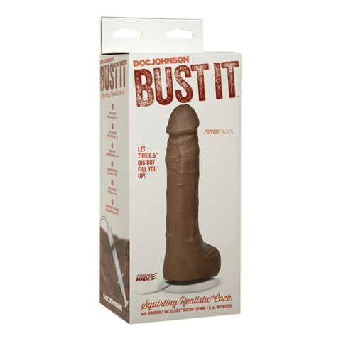 Doc Johnson Bust It 8.5" model z funkcją dozowania 30 ml - biały Doc Johnson Bust It 8.5" model z funkcją dozowania 30 ml - biały