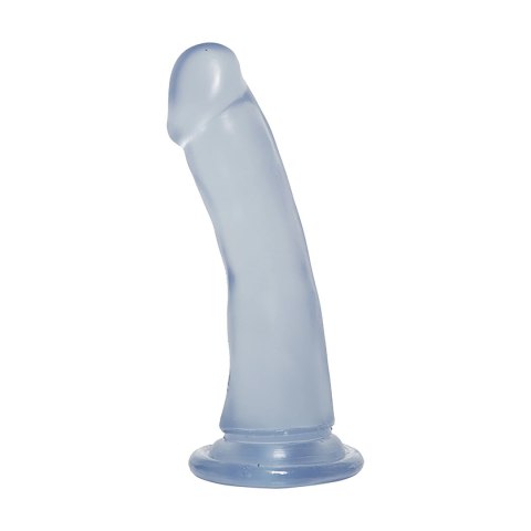 Doc Johnson Crystal Jellies 16,5 cm model wąski z przyssawką przezroczysty Doc Johnson Crystal Jellies 16,5 cm model wąski z przyssawką przezroczysty