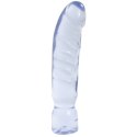 Doc Johnson Crystal Jellies Big Boy 30 cm przezroczysty duży model