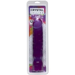 Doc Johnson Crystal Jellies Big Boy 30 cm transparentny model XL