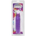 Doc Johnson Crystal Jellies Classic 20 cm transparentny model elastyczny