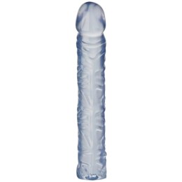 Doc Johnson Crystal Jellies Classic 25 cm elastyczny model przezroczysty