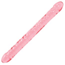 Doc Johnson Crystal Jellies Double Dong 45 cm przezroczysty elastyczny