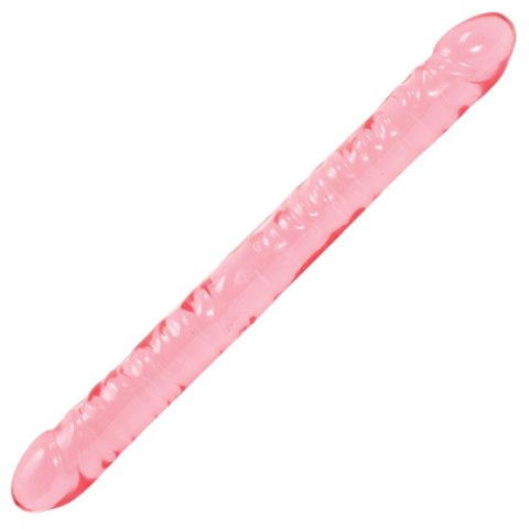 Doc Johnson Crystal Jellies Double Dong 45 cm przezroczysty elastyczny