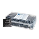 EXS Extra Black 100 szt. prezerwatywy czarne, lateksowe, 54 mm