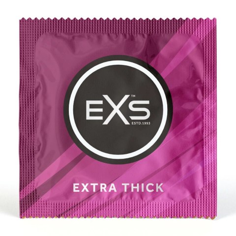 EXS Extra Thick 12 szt. prezerwatywy z wytrzymałego lateksu EXS Extra Thick 12 szt. prezerwatywy z wytrzymałego lateksu
